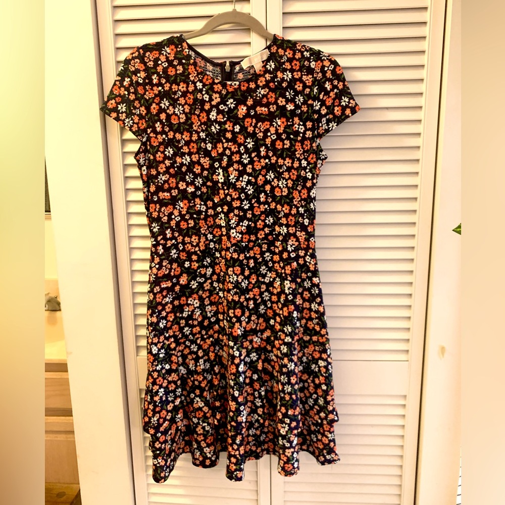 Michael Kors Floral Tiered Dress - M